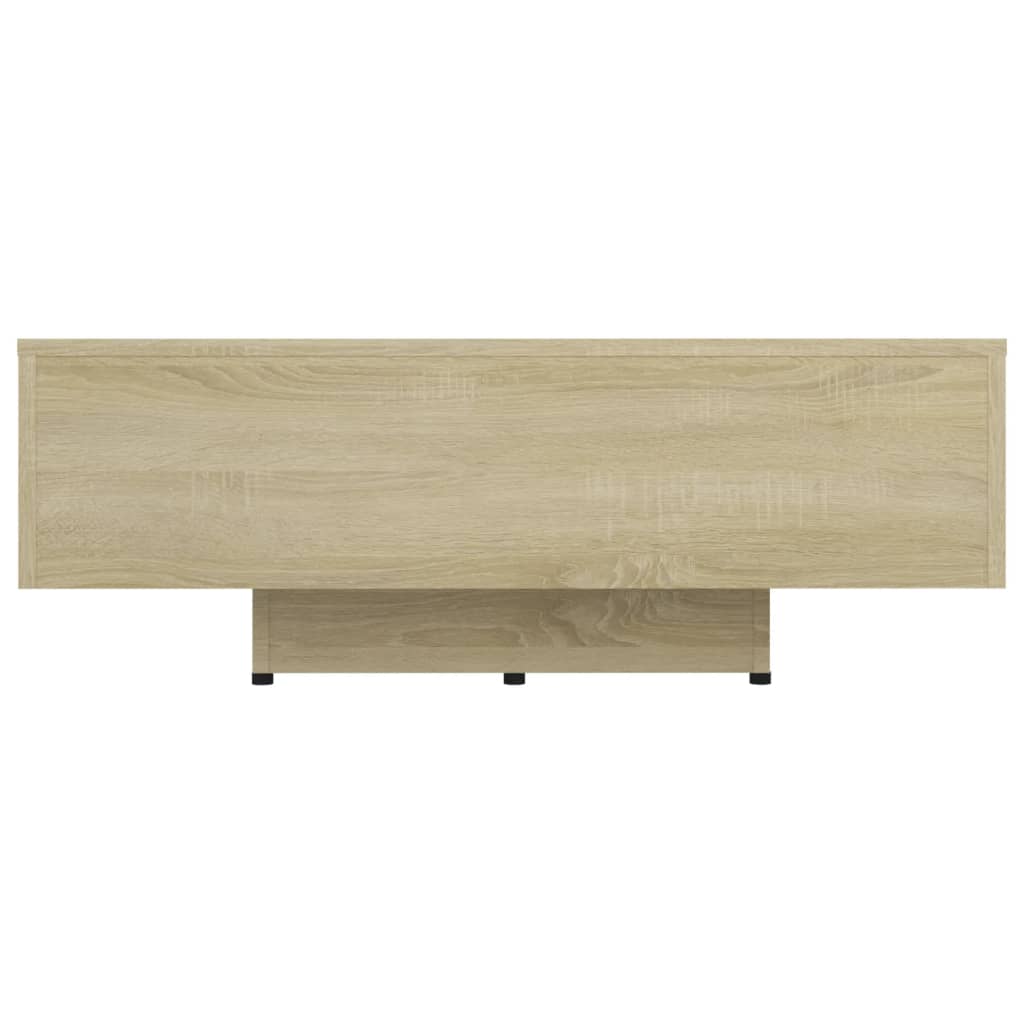 sofabord 85x55x31 cm konstrueret træ sonoma-eg