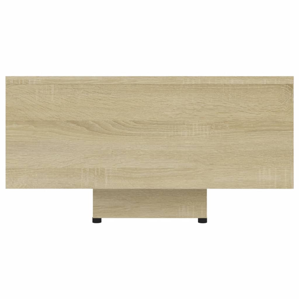 sofabord 85x55x31 cm konstrueret træ sonoma-eg