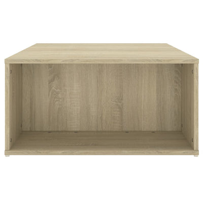 sofabord 90x67x33 cm konstrueret træ sonoma-eg