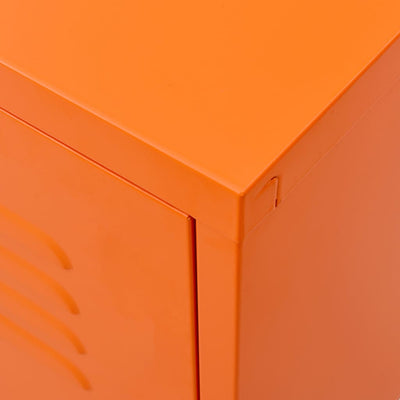 tv-skab 105x35x50 cm stål Orange