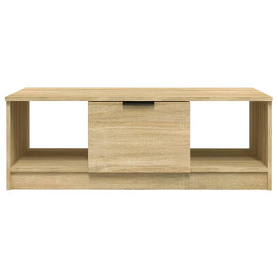 sofabord 102x50x36 cm konstrueret træ sonoma-eg