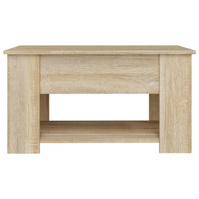 sofabord 79x49x41 cm konstrueret træ sonoma-eg