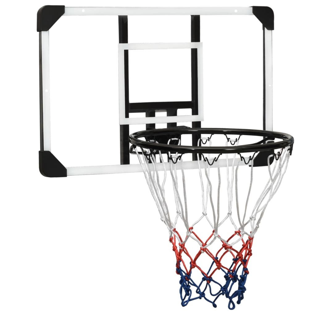 bagplade til basketkurv 71x45x2,5 cm polycarbonat transparent