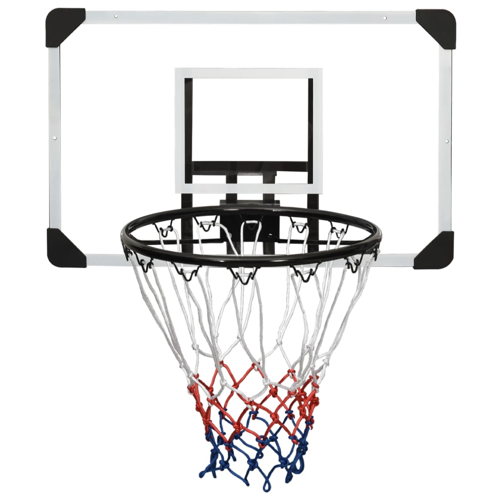 bagplade til basketkurv 71x45x2,5 cm polycarbonat transparent