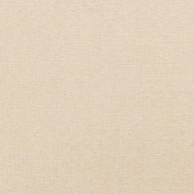 Sengeramme uden madras Creme 120x200 cm Stof