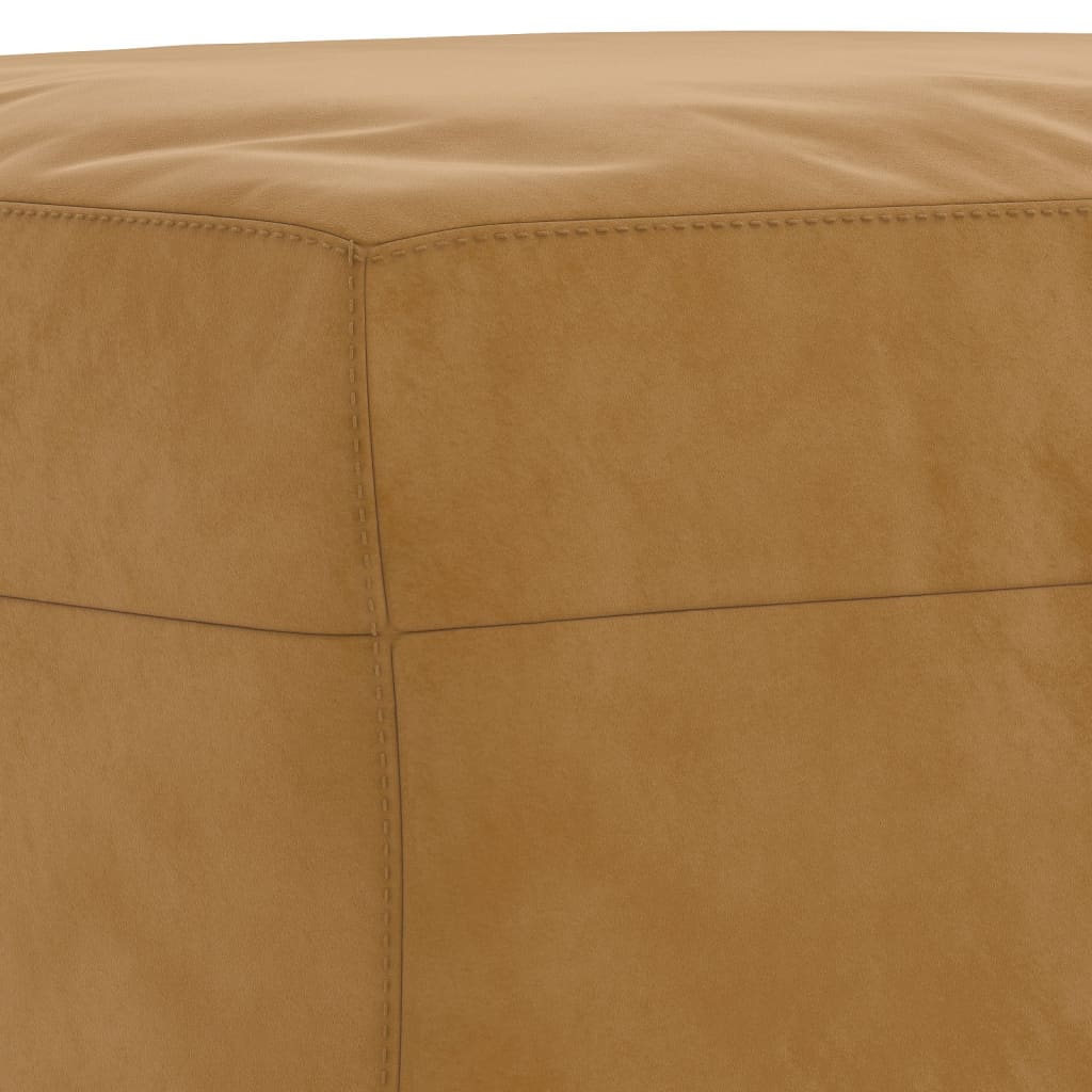 bænk 70x35x41 cm velour brun