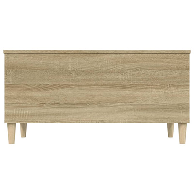 sofabord 90x44,5x45 cm konstrueret træ sonoma-eg