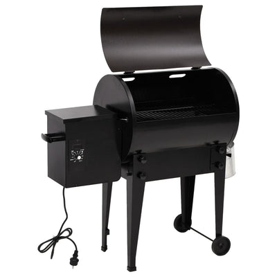 pillegrill 94 cm jern sort