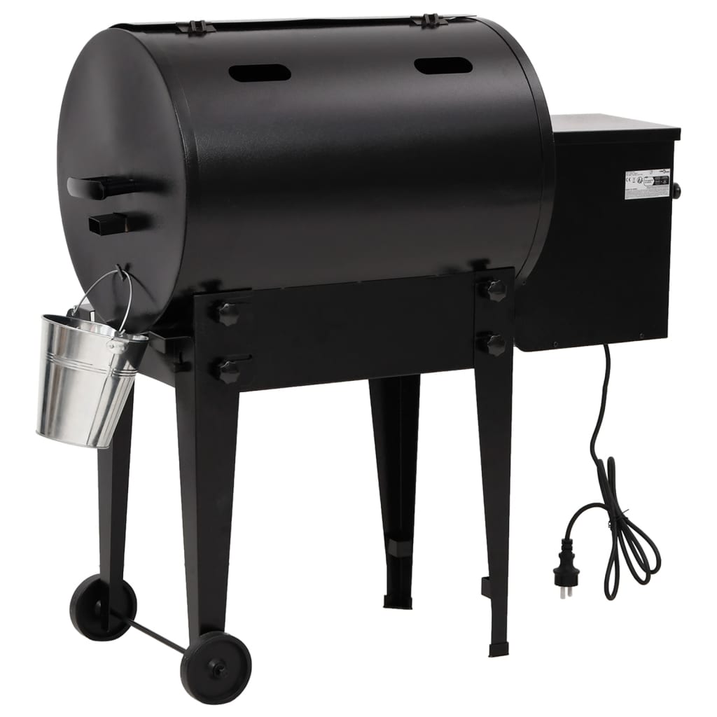 pillegrill 94 cm jern sort