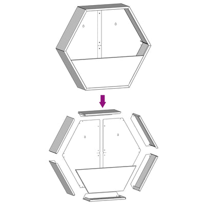 væghængte plantekasser 2 stk. 30x10x25 cm cortenstål rustfarvet