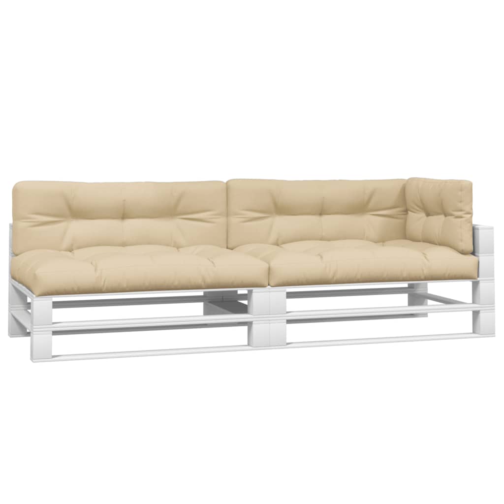 pallehynder 5 stk. stof beige