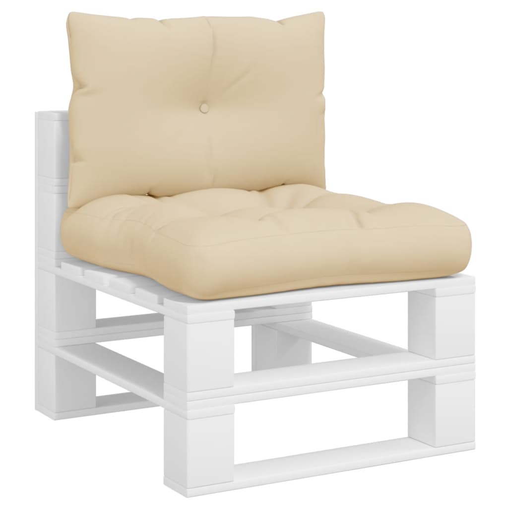 pallehynder 2 stk. stof beige