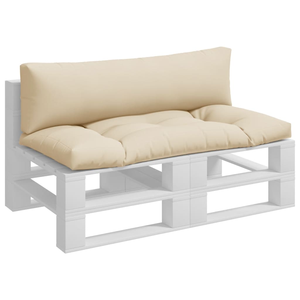 pallehynder 2 stk. stof beige