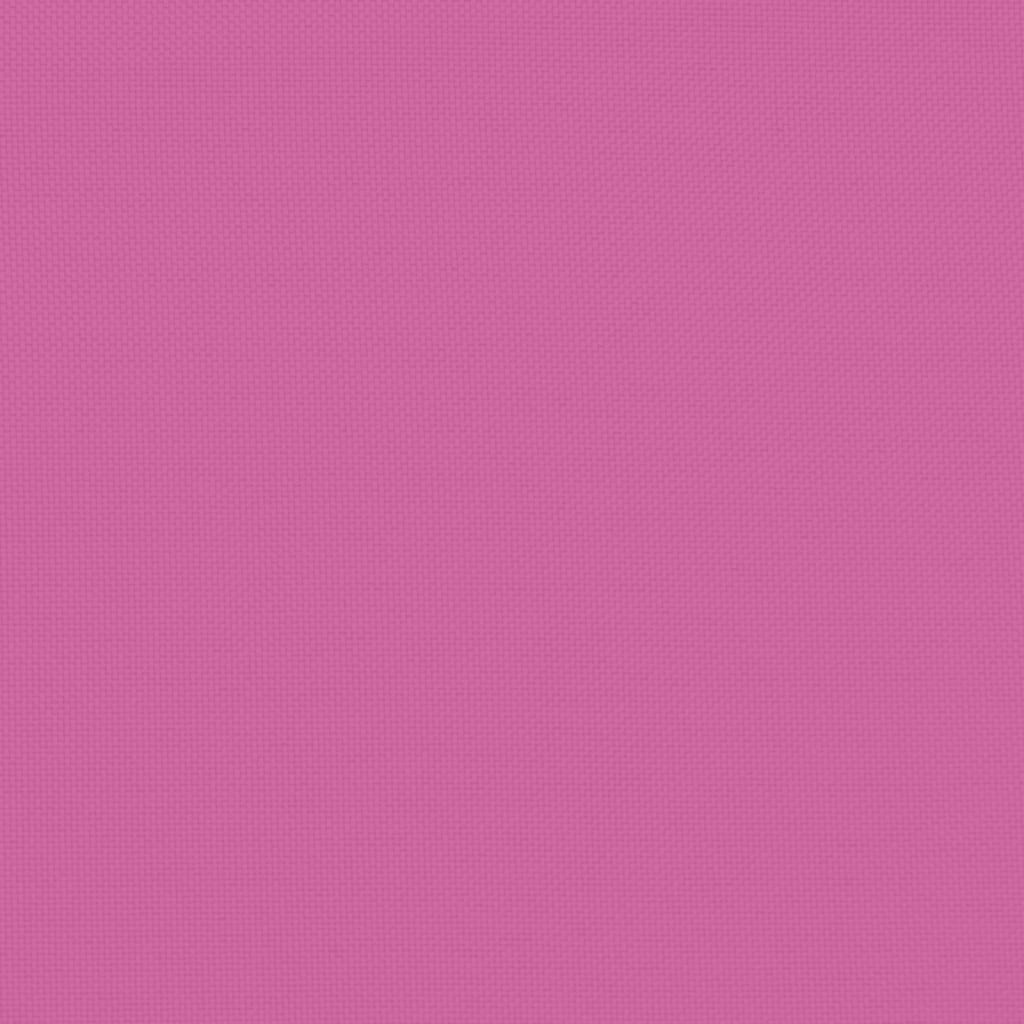 hynder til havestol 4 stk. 40x40x3 cm stof pink