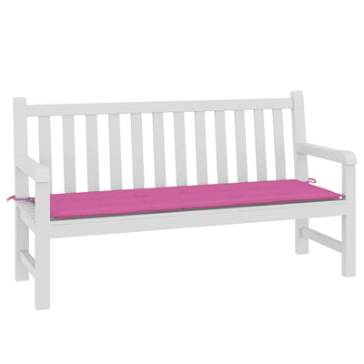 hynde til havebænk 150x50x3 cm oxfordstof pink