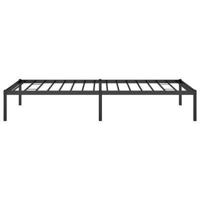 sengeramme 90x190 cm metal sort