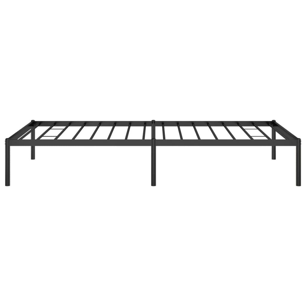 sengeramme 100x190 cm metal sort