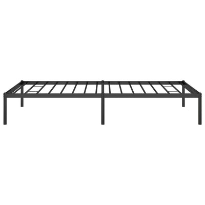 sengeramme 100x190 cm metal sort