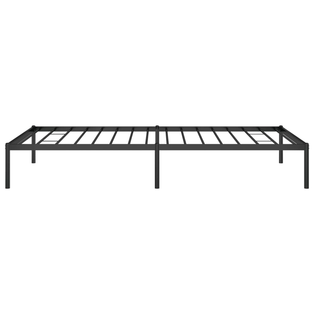 sengeramme 100x200 cm metal sort