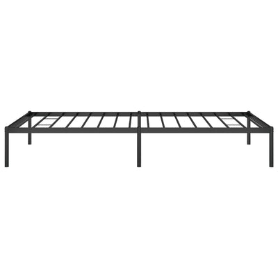 sengeramme 100x200 cm metal sort