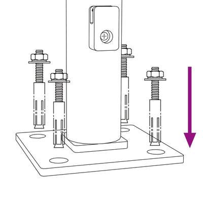 trådhegn med flange 1,4x25 m grøn