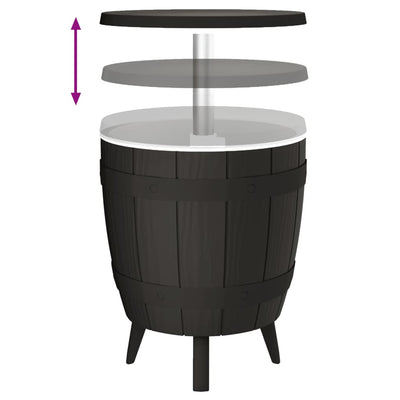 3-i-1 kølebar polypropylen sort