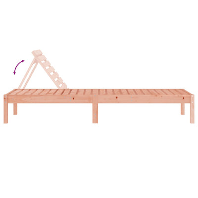 liggestole 2 stk. 199,5x60x74 cm massivt douglasgran