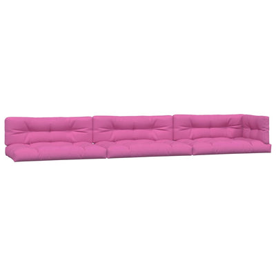 pallehynder 7 stk. stof pink