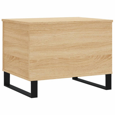 sofabord 60x44,5x45 cm konstrueret træ sonoma-eg