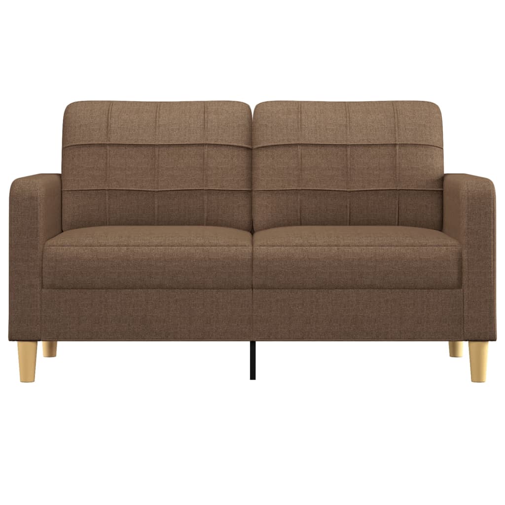 2-personers sofa 140 cm stof brun