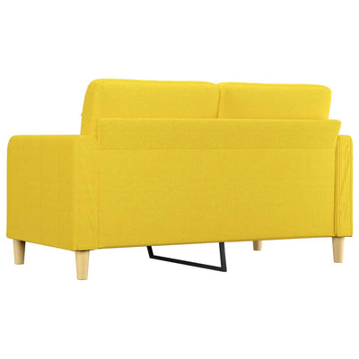 2-personers sofa 140 cm stof lysegul