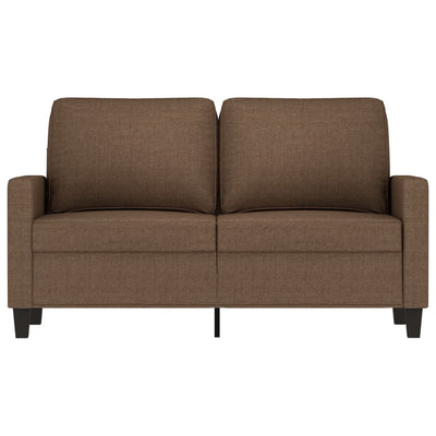 2-personers sofa 120 cm stof brun