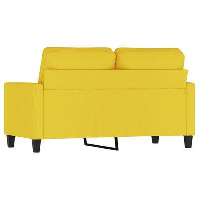 2-personers sofa 120 cm stof lysegul