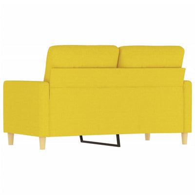 2-personers sofa 120 cm stof lysegul