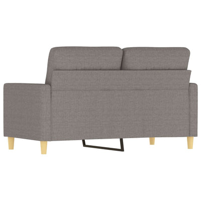 2-personers sofa 120 cm stof gråbrun