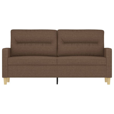 2-personers sofa 140 cm stof brun