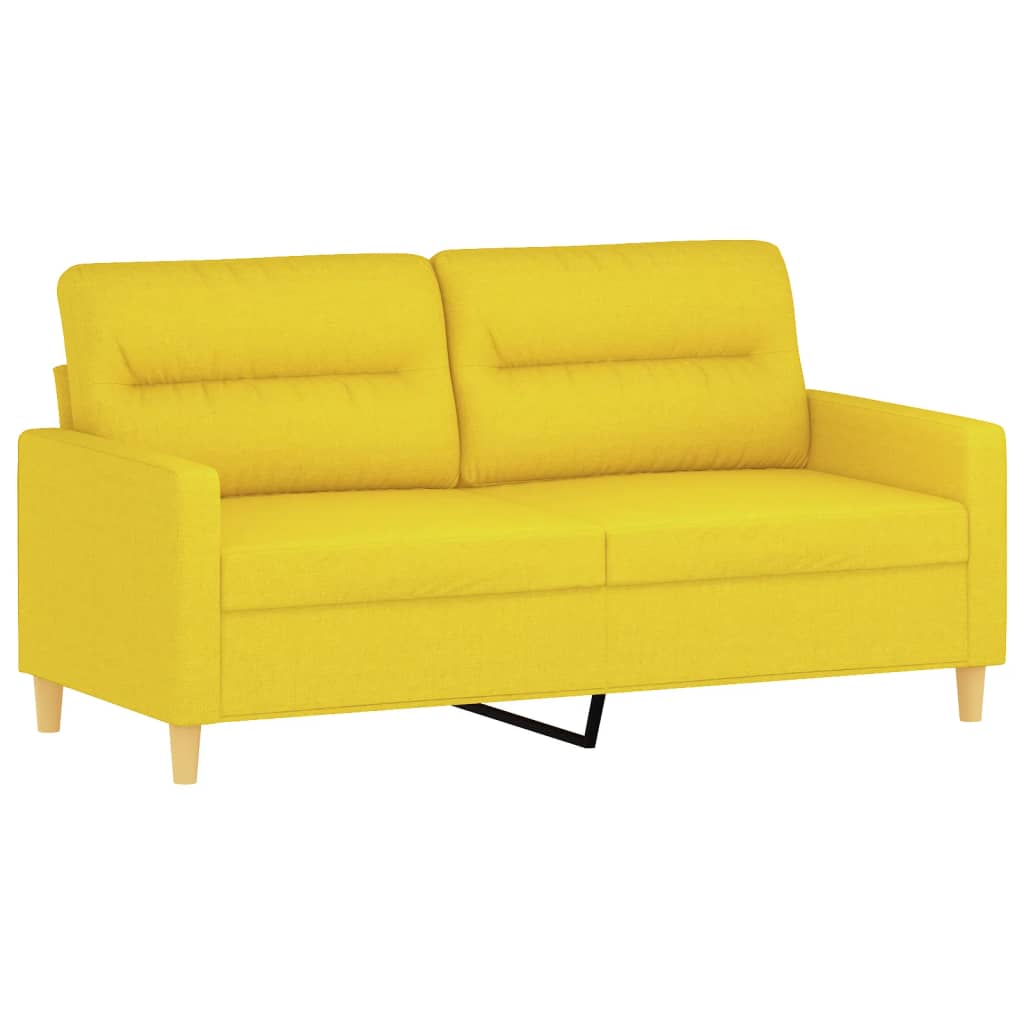 2-personers sofa 140 cm stof lysegul