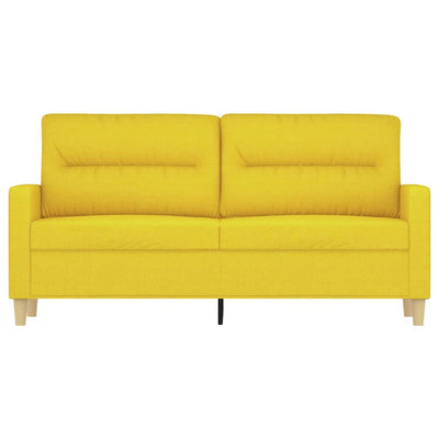 2-personers sofa 140 cm stof lysegul