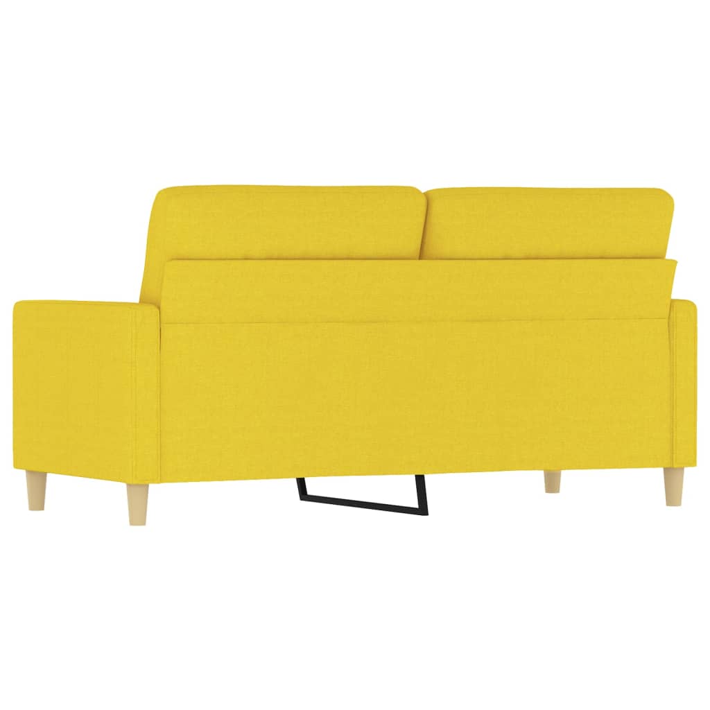 2-personers sofa 140 cm stof lysegul