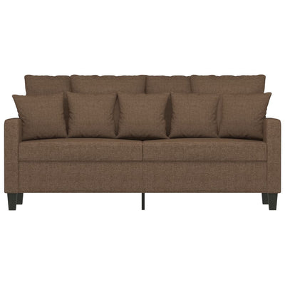 2-personers sofa 140 cm stof brun