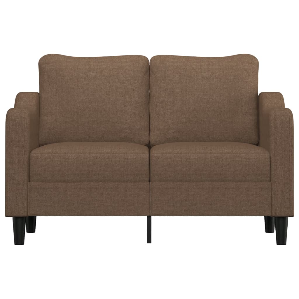 2-personers sofa 120 cm stof brun