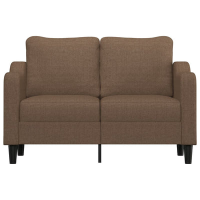 2-personers sofa 120 cm stof brun