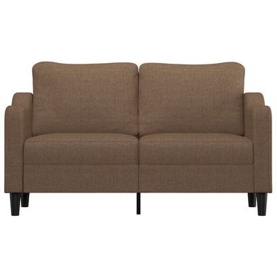 2-personers sofa 140 cm stof brun