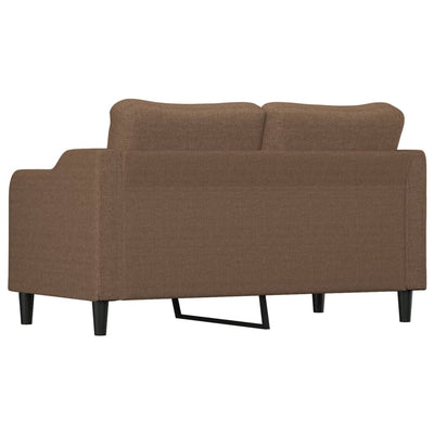 2-personers sofa 140 cm stof brun