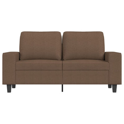 2-personers sofa 120 cm stof brun