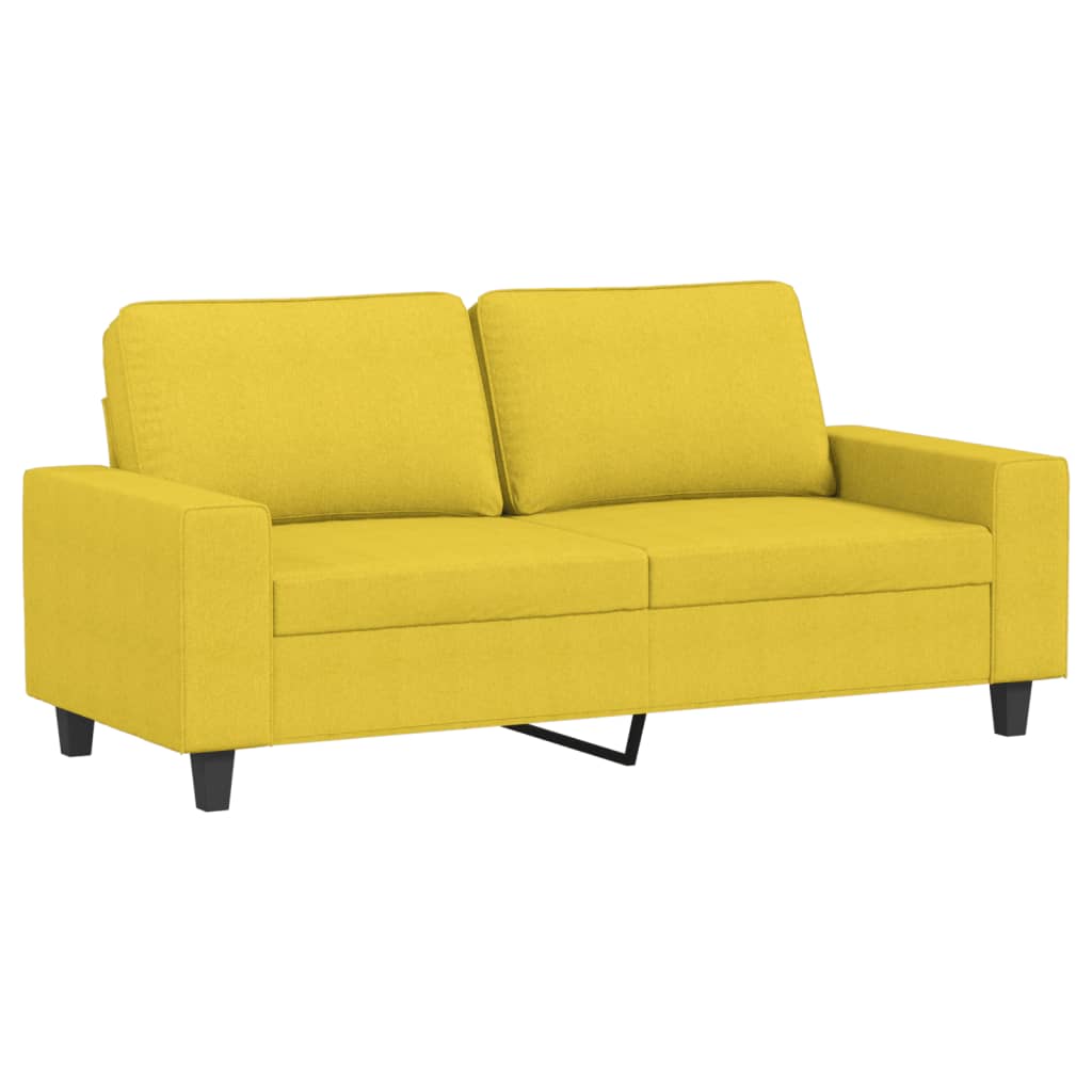 2-personers sofa 140 cm stof lysegul