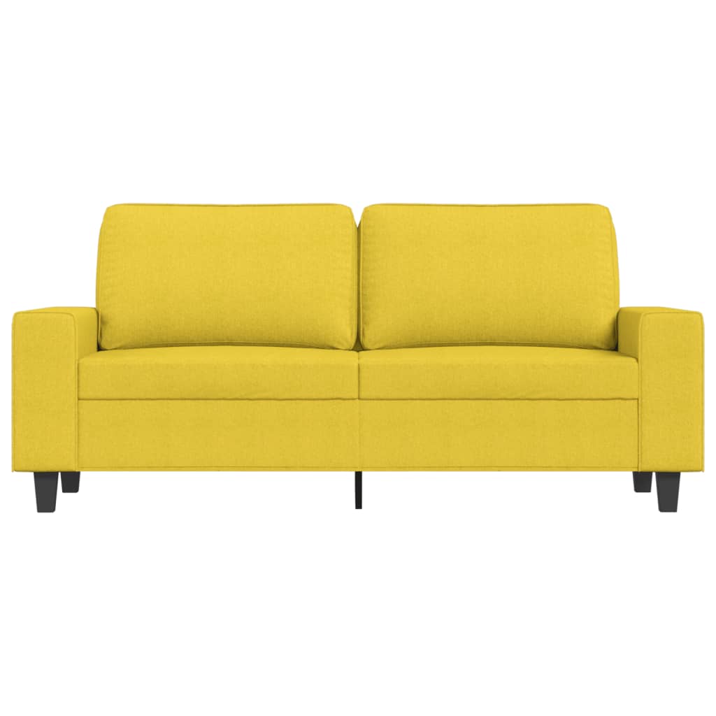 2-personers sofa 140 cm stof lysegul