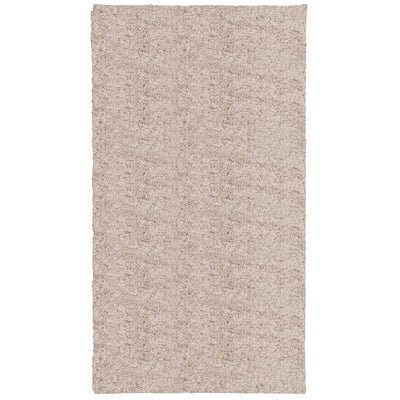 shaggy gulvtæppe PAMPLONA 60x110 cm høj luv beige