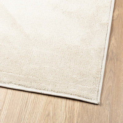 gulvtæppe OVIEDO 60x110 cm kort luv beige