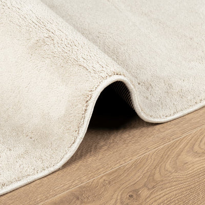 gulvtæppe OVIEDO 60x110 cm kort luv beige